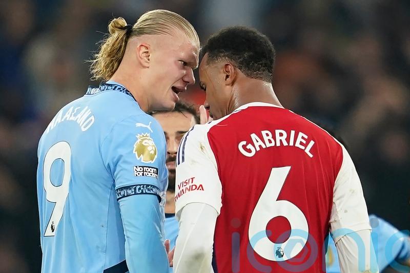 Ian Wright calls Erling Haaland a &lsquo;coward&rsquo; after Man City clash with Arsenal