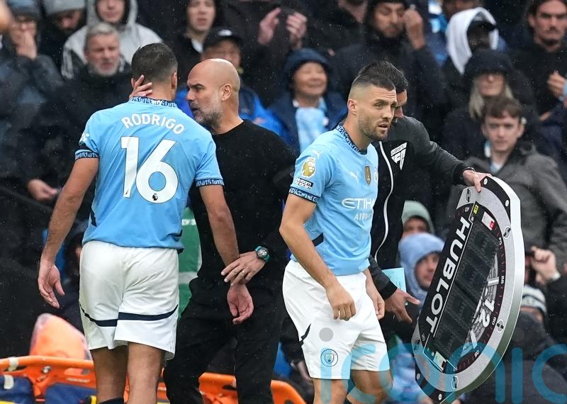 Man City confirm Rodri suffered right knee ligament injury in Arsenal clash