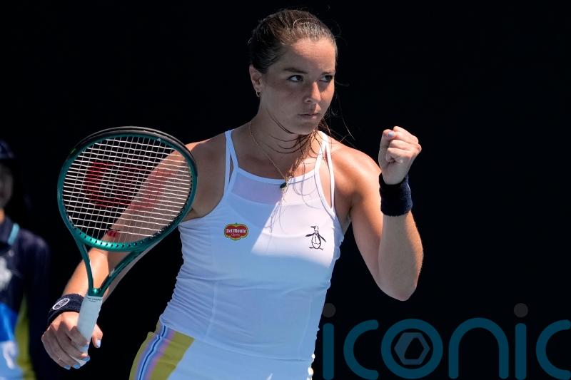 Jodie Burrage puts injury misery behind her with emotional Australian Open win