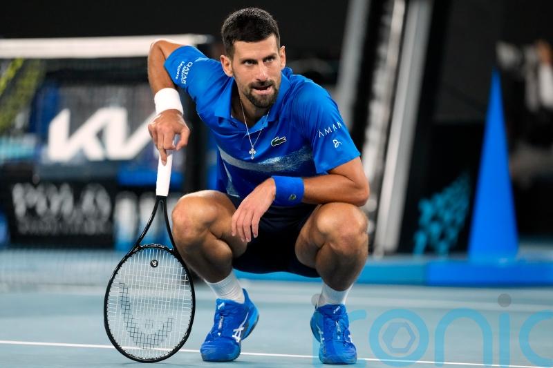 No Thursday practice for Novak Djokovic as he manages thigh injury