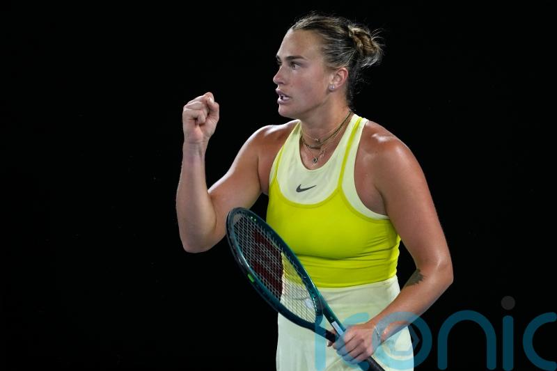 Aryna Sabalenka powers her way into another Australian Open final