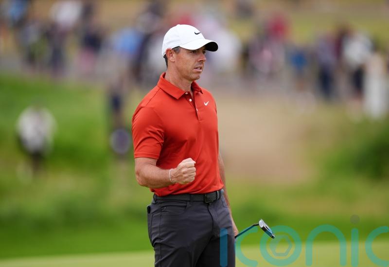 Rory McIlroy makes strong start on day three to climb The Open leaderboard