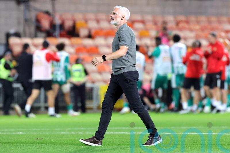 Jim Goodwin cannot hide disappointment after Dundee United exit Europe