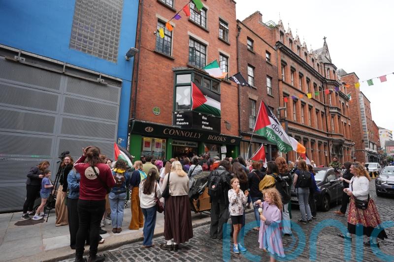‘They are turning him into a hero’: Kneecap solidarity gig held in Dublin