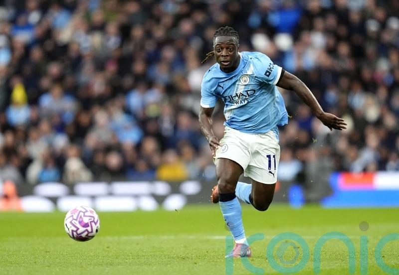 Jeremy Doku celebrates baptism after starring in Manchester City&rsquo;s derby win