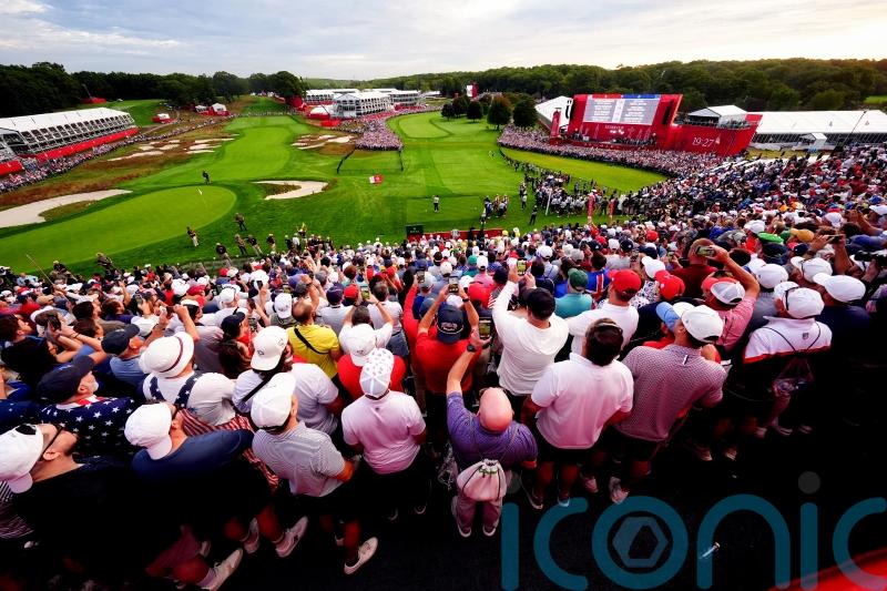 Jon Rahm hits first tee shot as Ryder Cup gets under way