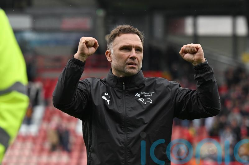 John Eustace sees &lsquo;light at the end of the tunnel&rsquo; after point for Derby