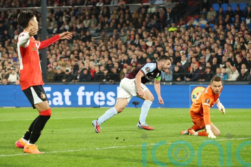 John McGinn scores again as Aston Villa see off Feyenoord in Europa League