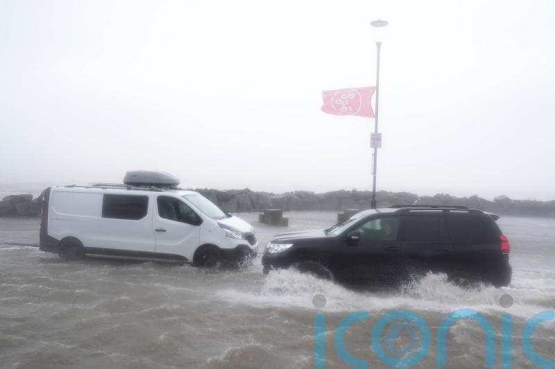 Storm Amy: Man dies and hundreds of thousands without power across Ireland