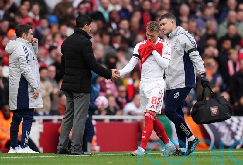 Mikel Arteta worried about Martin Odegaard after latest injury setback