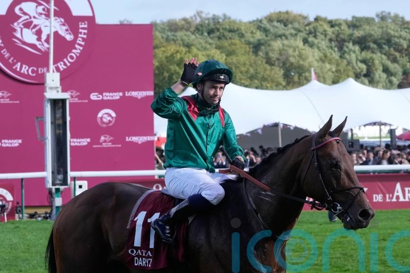 Arc hero Daryz to stay in training as a four-year-old