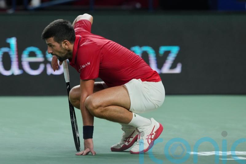 Novak Djokovic &lsquo;just trying to stay alive&rsquo; during win in sweltering Shanghai