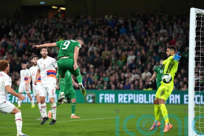 Evan Ferguson goal sees Ireland edge past Armenia to keep World Cup hopes alive