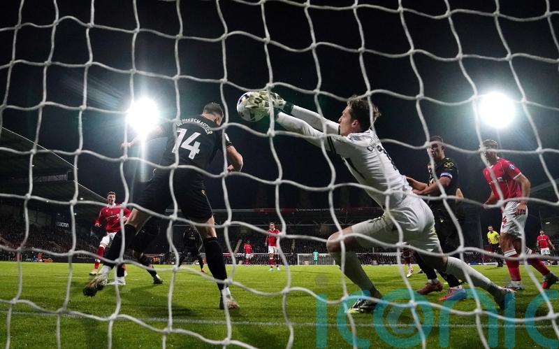 Nathan Broadhead effort enough as 10-man Wrexham edge Oxford win