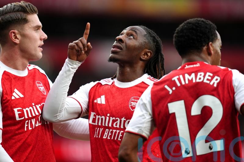 Eberechi Eze scores winner against former club Palace to boost Arsenal lead