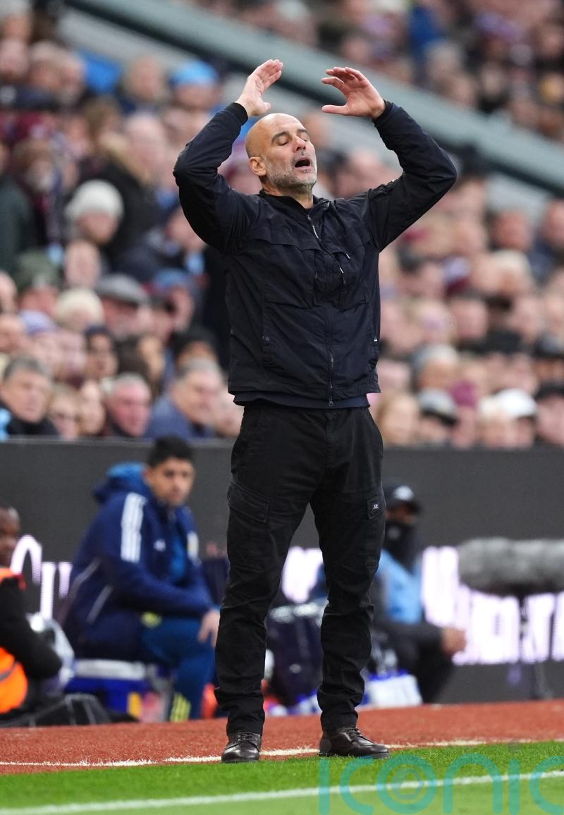 Pep Guardiola not worried that Manchester City have to chase down Arsenal