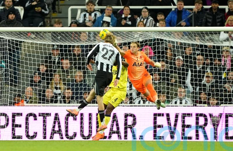 Nick Woltemade on target again as holders Newcastle knock Spurs out of EFL Cup