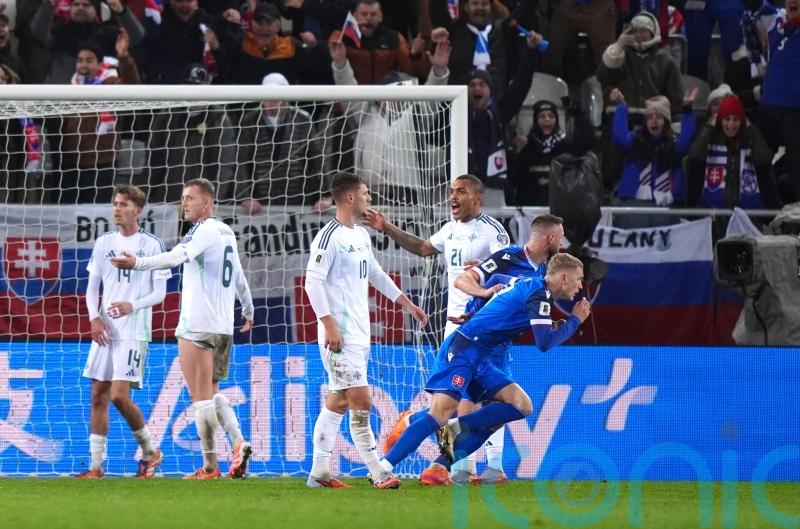 Northern Ireland suffer late defeat in Slovakia but clinch World Cup play-off