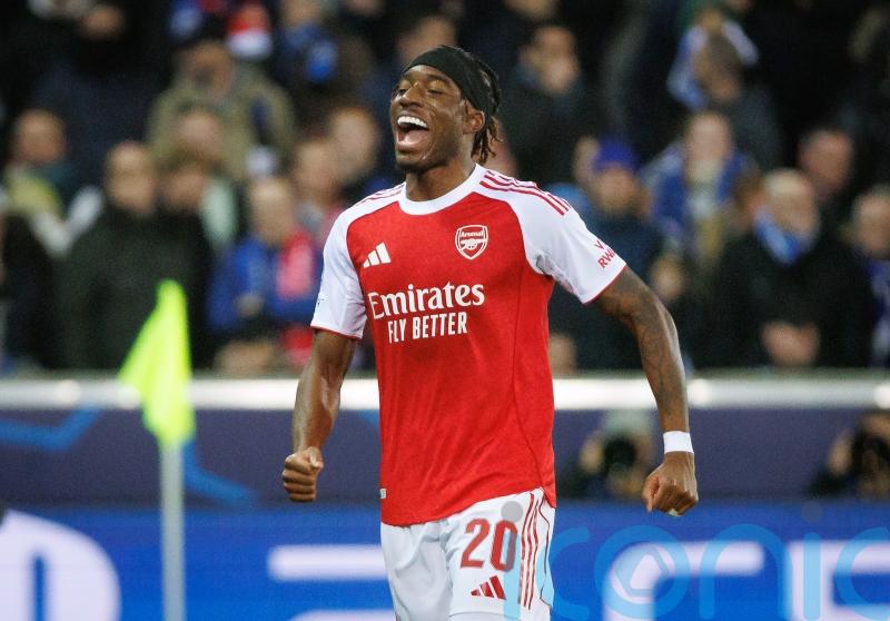 Noni Madueke scores twice as Arsenal march on by easing past Club Brugge