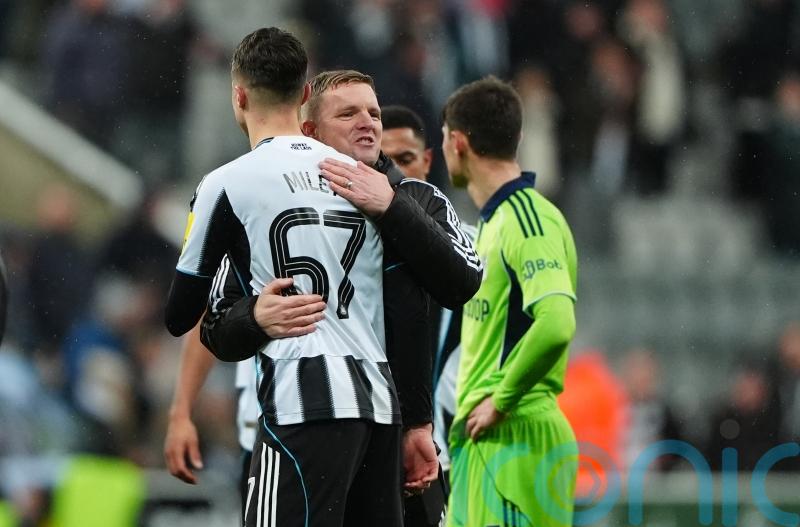 Lewis Miley&rsquo;s goal a &lsquo;reward&rsquo; for reaction to right-back role &ndash; Eddie Howe