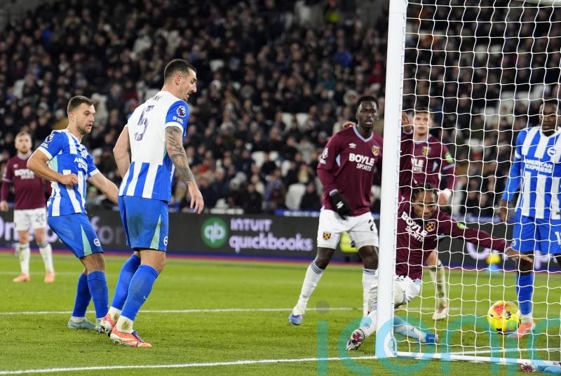West Ham watch relegation lifeline slip away in entertaining draw with Brighton