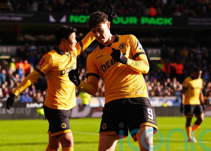 Jorgen Strand Larsen nets hat-trick as Wolves hit Shrewsbury for six in FA Cup