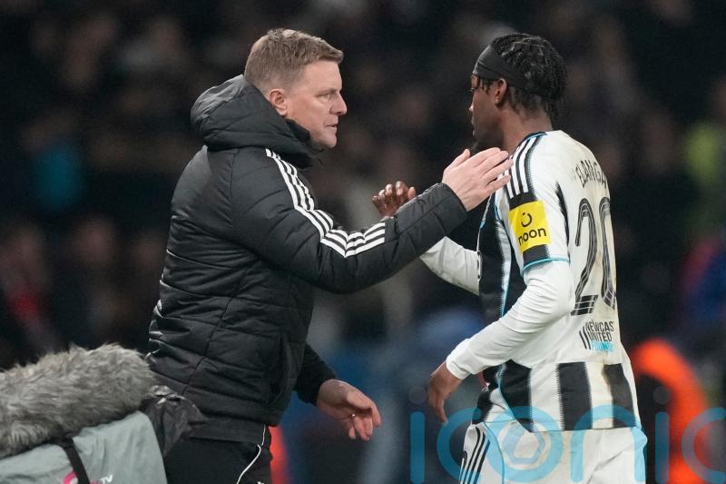 Eddie Howe content to go down play-off path as Newcastle are held to draw at PSG