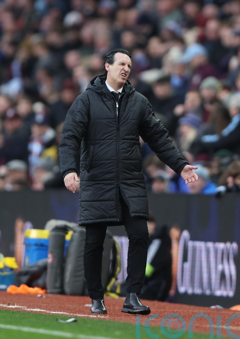 Unai Emery labels VAR call &lsquo;not fair&rsquo; in Aston Villa&rsquo;s home defeat to Brentford