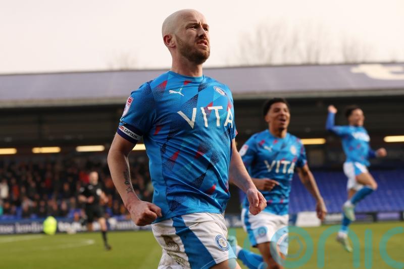 Nine-man Accrington beat Tranmere to keep slim promotion hopes alive