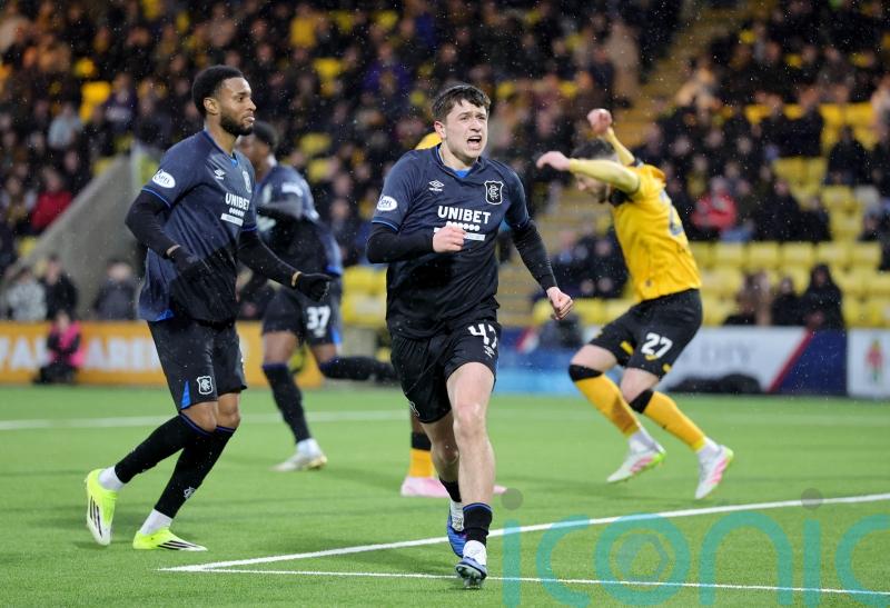 Rangers strike twice late on to salvage point at 10-man bottom side Livingston