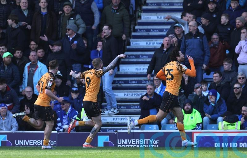 Matt Crooks helps Hull extend fine run of away form with winner at Portsmouth